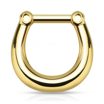 1/2PCS Piercing Septum Opal Clicker 16G Cristal Septum Piercing Inel Tragus Piercing Cercel Daith Helix Bijuterii