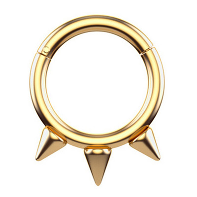 1/2PCS Piercing Septum Opal Clicker 16G Cristal Septum Piercing Inel Tragus Piercing Cercel Daith Helix Bijuterii