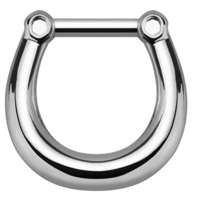 1/2PCS Piercing Septum Opal Clicker 16G Cristal Septum Piercing Inel Tragus Piercing Cercel Daith Helix Bijuterii