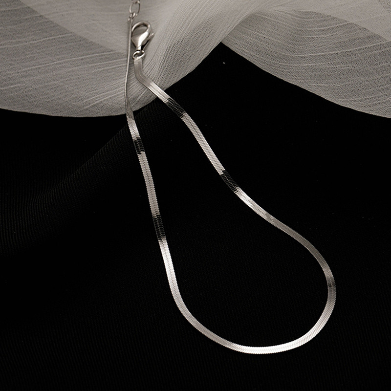 Charm de culoare argintie din oțel inoxidabil șarpe lant gleznă pentru femei bijuterii pentru a atrage bărbații hormoni picior brățară cadou