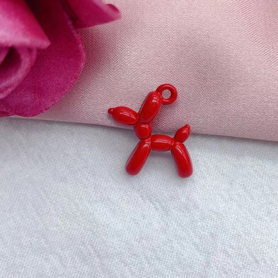 10 buc 19*15 mm 13 culori 3D Balon câine Metal Charms pandantiv cercei brățară DIY colier bijuterii
