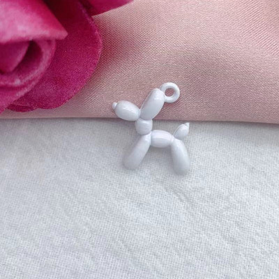 10 buc 19*15 mm 13 culori 3D Balon câine Metal Charms pandantiv cercei brățară DIY colier bijuterii