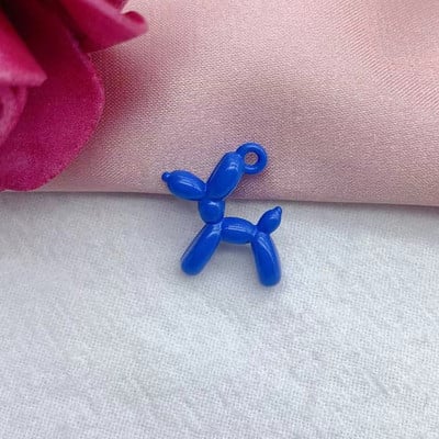 10 buc 19*15 mm 13 culori 3D Balon câine Metal Charms pandantiv cercei brățară DIY colier bijuterii