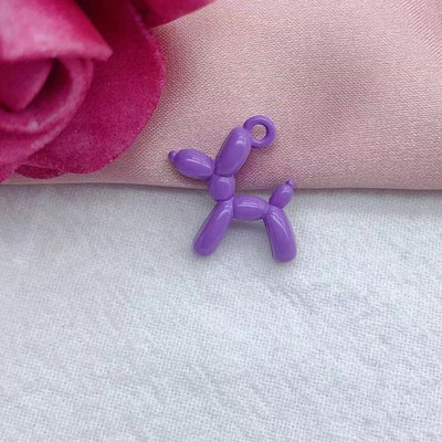 10 buc 19*15 mm 13 culori 3D Balon câine Metal Charms pandantiv cercei brățară DIY colier bijuterii
