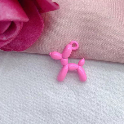 10 buc 19*15 mm 13 culori 3D Balon câine Metal Charms pandantiv cercei brățară DIY colier bijuterii