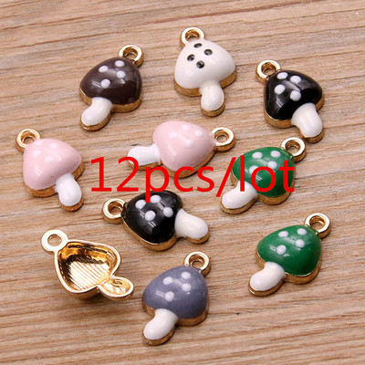 1 geantă 26 stiluri amestec de culori din aliaj de metal picătură ulei colorat farmece animale plante corb pandantiv pentru bricolaj brățară colier bijuterii