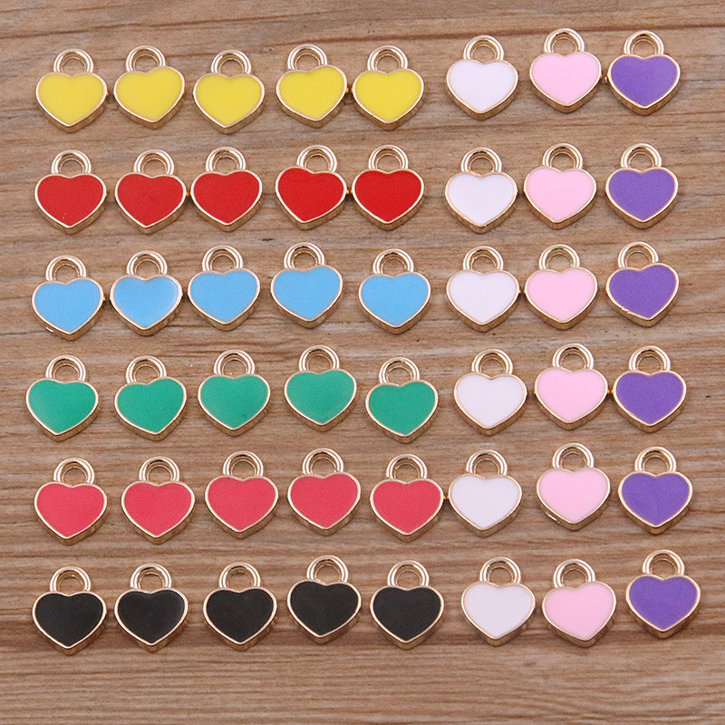 1 geantă 26 stiluri amestec de culori din aliaj de metal picătură ulei colorat farmece animale plante corb pandantiv pentru bricolaj brățară colier bijuterii