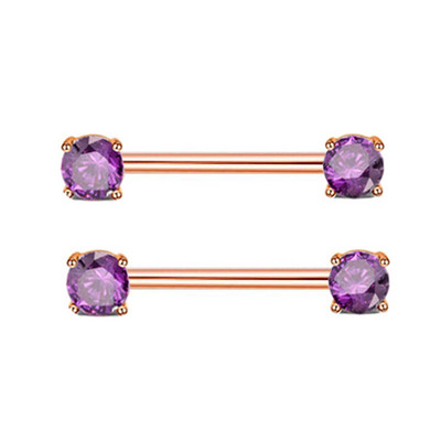 2 bucăți din oțel chirurgical, cristal, piercing pentru mamelon, bijuterii sexy cu zircon, inel pentru mamelon, inel Cz pentru mamelon, pentru femei, piercing pezon