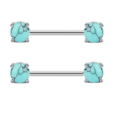 2 bucăți din oțel chirurgical, cristal, piercing pentru mamelon, bijuterii sexy cu zircon, inel pentru mamelon, inel Cz pentru mamelon, pentru femei, piercing pezon