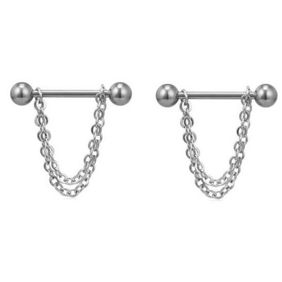 Rozsdamentes acél arany kígyó mellbimbó piercing készlet pillangó mellbimbó gyűrű tömeges szív mellbimbó piercing ékszer csomag Piercing Pezon Lot