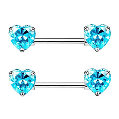 Ružičasti kristalni set za piercing za bradavice od nehrđajućeg čelika Cvjetni prsten za bradavice Bulk ženski leptir za bradavice Paket s utegom za piercing Lengua Lot