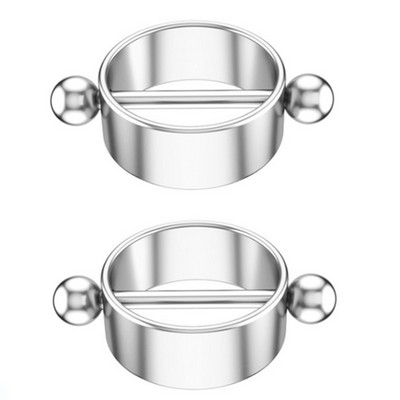 1 Pár Stalness Acél Szív Mellbimbó Piercing Gyűrű 14G Virág Mellbimbó Piercing Súlyzó ékszer Pentagram Mellbimbó Piercing Pajzs szett