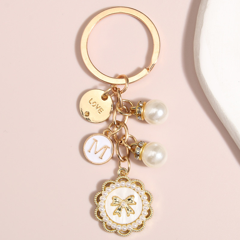 Creativitate Breloc lucrat manual Pălărie Coroană cu perle Breloc dulci Breloc pentru femei Fete Accesorii pentru geantă Bijuterii DIY Cadouri