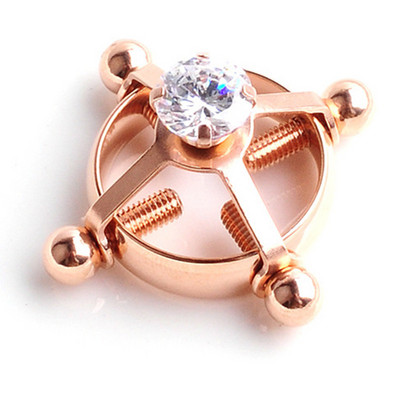 2 bucăți din oțel inoxidabil bijuterii pentru piercing pentru mamelon fals care nu piercing inel pentru mamelon fals fermecător scut pentru mamelon bijuterii false pentru piercing pentru corp