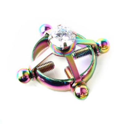 2 bucăți din oțel inoxidabil bijuterii pentru piercing pentru mamelon fals care nu piercing inel pentru mamelon fals fermecător scut pentru mamelon bijuterii false pentru piercing pentru corp