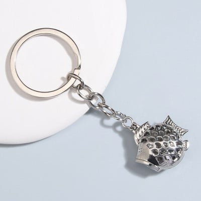 Breloc nou în formă de pește, recipient pentru aromoterapie, breloc magnetic, breloc pentru femei, bărbați, bijuterii lucrate manual, cadouri