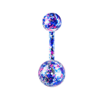 Piercing pentru buric cu sclipici, 1/2 bucată, oțel chirurgical, 14G, bară strălucitoare pentru buric, piercing pentru corp, bijuterii sexy pentru buric, inel drăguț pentru burtă