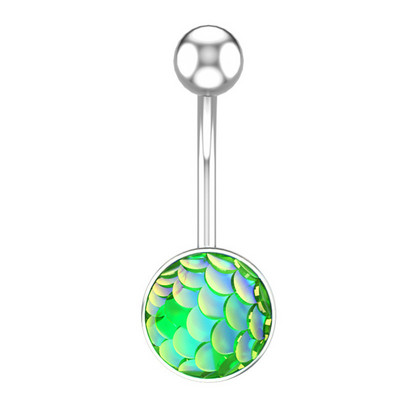 Piercing pentru buric cu sclipici, 1/2 bucată, oțel chirurgical, 14G, bară strălucitoare pentru buric, piercing pentru corp, bijuterii sexy pentru buric, inel drăguț pentru burtă