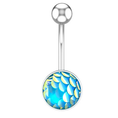 Piercing pentru buric cu sclipici, 1/2 bucată, oțel chirurgical, 14G, bară strălucitoare pentru buric, piercing pentru corp, bijuterii sexy pentru buric, inel drăguț pentru burtă