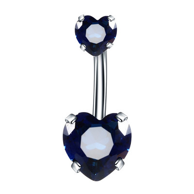 1/2 bucată inel de piercing pentru buric din cristal, oțel chirurgical 14G, zircon, piercing pentru burtă, inel de cristal pentru buric, piercing sexy pentru buric