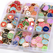 12x14mm Dulce Dragoste Inimă Email DIY Farmecul Din aliaj de aur Pandantiv pentru Cercei DIY Fabricarea de bijuterii Accesorii ornamentale Comerț cu ridicata 10 buc