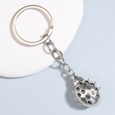 Új kulcstartó, Katicabogár formájú, aromaterápiás tárolóedény Kulcstartó mágneses pattintható kulcstartók nőknek Férfi barkács kézzel készített ékszerajándékok