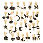 YuenZ 30 de bucăți stiluri mixte animale inimă frunze flori farmec închizătoare homar brățară pandantive bijuterii bricolaj pentru realizarea de accesorii