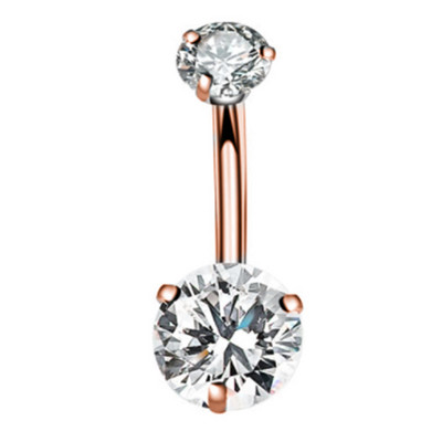 1 buc. Inele pentru buric din oțel chirurgical, cristal, inimă, zircon, bară pentru burtă, piercing pentru corp, bijuterii, inel pentru buric, piercing Ombligo