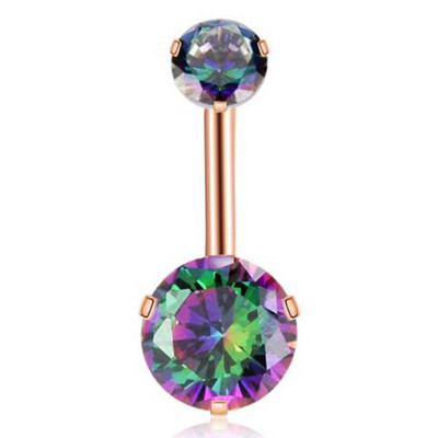 1 buc. Inele pentru buric din oțel chirurgical, cristal, inimă, zircon, bară pentru burtă, piercing pentru corp, bijuterii, inel pentru buric, piercing Ombligo