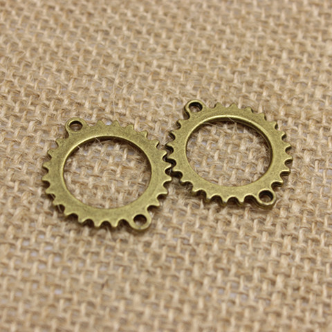 (50 bucăți/lot) 24*28mm din aliaj de cupru antic, unelte, bijuterii, conectori, descoperiri, se potrivesc pentru realizarea de brățări T0203