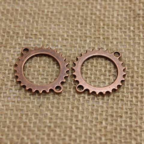 (50 bucăți/lot) 24*28mm din aliaj de cupru antic, unelte, bijuterii, conectori, descoperiri, se potrivesc pentru realizarea de brățări T0203