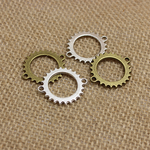 (50 bucăți/lot) 24*28mm din aliaj de cupru antic, unelte, bijuterii, conectori, descoperiri, se potrivesc pentru realizarea de brățări T0203