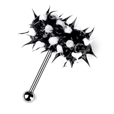 1 bucată din oțel chirurgical inel vibrator pentru limbă 16G inel piercing limbă vibrator pentru piercing limbă bijuterii pentru corp Lengua Fashion