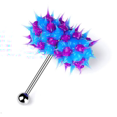 1 bucată din oțel chirurgical inel vibrator pentru limbă 16G inel piercing limbă vibrator pentru piercing limbă bijuterii pentru corp Lengua Fashion