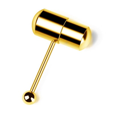 1 bucată din oțel chirurgical inel vibrator pentru limbă 16G inel piercing limbă vibrator pentru piercing limbă bijuterii pentru corp Lengua Fashion