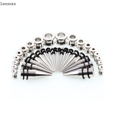 Leosoxs 316 oțel inoxidabil canal conic auricul evazat 36 buc/lot set combinație modele de explozie fierbinte