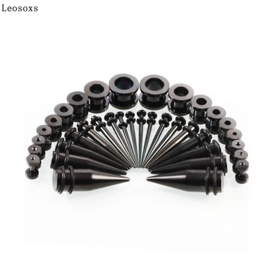 Leosoxs 316 oțel inoxidabil canal conic auricul evazat 36 buc/lot set combinație modele de explozie fierbinte