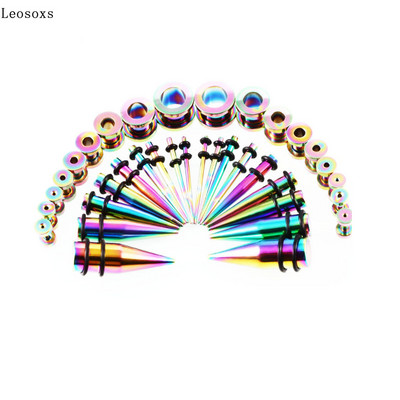 Leosoxs 316 oțel inoxidabil canal conic auricul evazat 36 buc/lot set combinație modele de explozie fierbinte