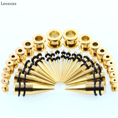 Leosoxs 316 oțel inoxidabil canal conic auricul evazat 36 buc/lot set combinație modele de explozie fierbinte