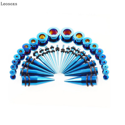 Leosoxs 316 oțel inoxidabil canal conic auricul evazat 36 buc/lot set combinație modele de explozie fierbinte