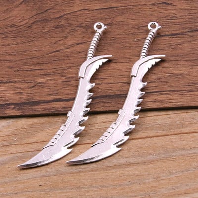 10 buc 15 stiluri amestecat aliaj cavaler antic sabie cuțit pistol arc farmece pentru realizarea de bijuterii bricolaj pandantiv arme lucrate manual
