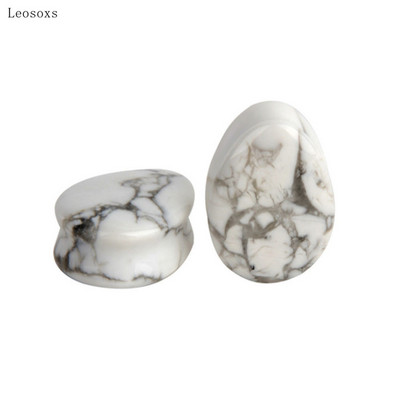 Leosoxs 2 buc. Produs nou fierbinte piatra picătură de apă auricul 5-25mm bijuterii piercing