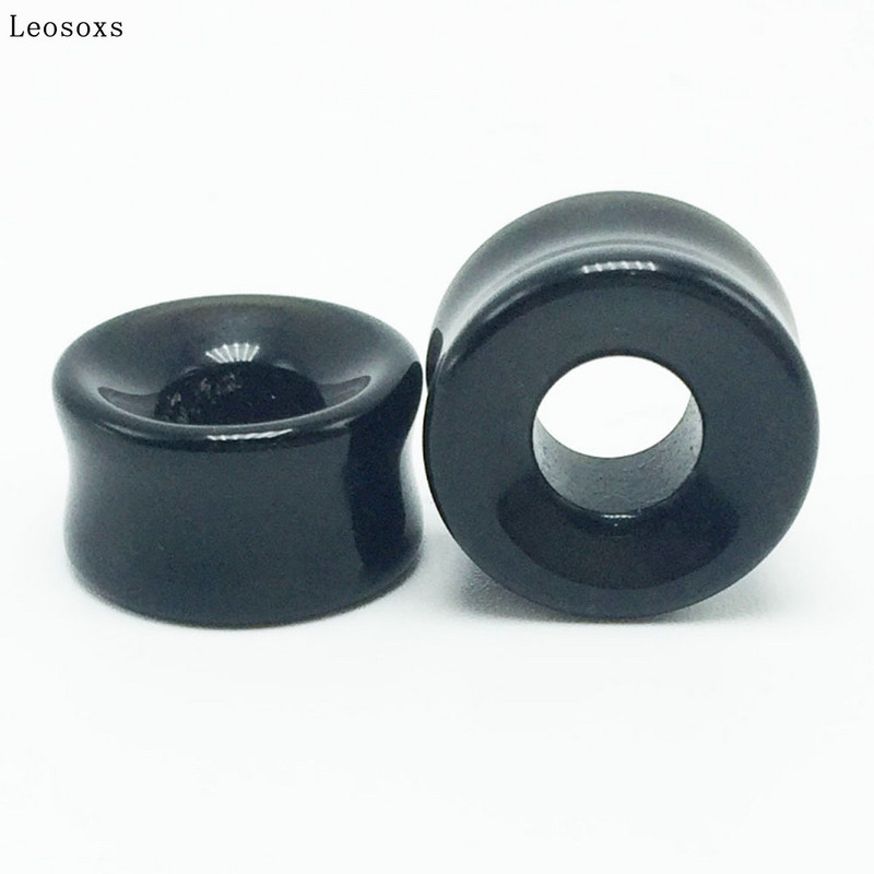 Leosoxs 2 buc Piercing pentru urechi, expansoare 6-18 mm, tuneluri caracteristice pentru urechi, dopuri, piercing, bijuterii de modă