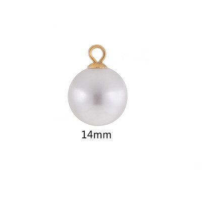 10 bucăți de perle de imitație din oțel inoxidabil Accesorii pentru farmece pentru cercei, colier, brățări, bijuterii.