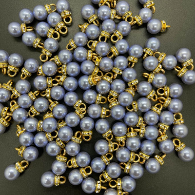 NOU DIY 20 buc 8 MM Mini culoare acrilice perle pandantiv margele farmec cercei ornamente piese de bijuterii