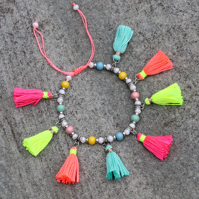 Brațe de gleznă pentru femei 2020, la modă nouă, de cristal, mărgele din lemn, ciucuri, accesorii, bijuterii de plajă, pentru picioare, gleznă desculță