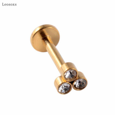 Leosoxs 1 buc exploziv produs nou floarea soarelui multifuncțional buze unghii ureche os unghii piercing bijuterii