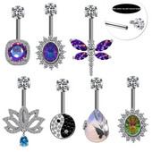 Leosoxs 1 τεμ. Euramerican Dragonfly Lotus Water Drop Gossip Δαχτυλίδι με κοιλιά