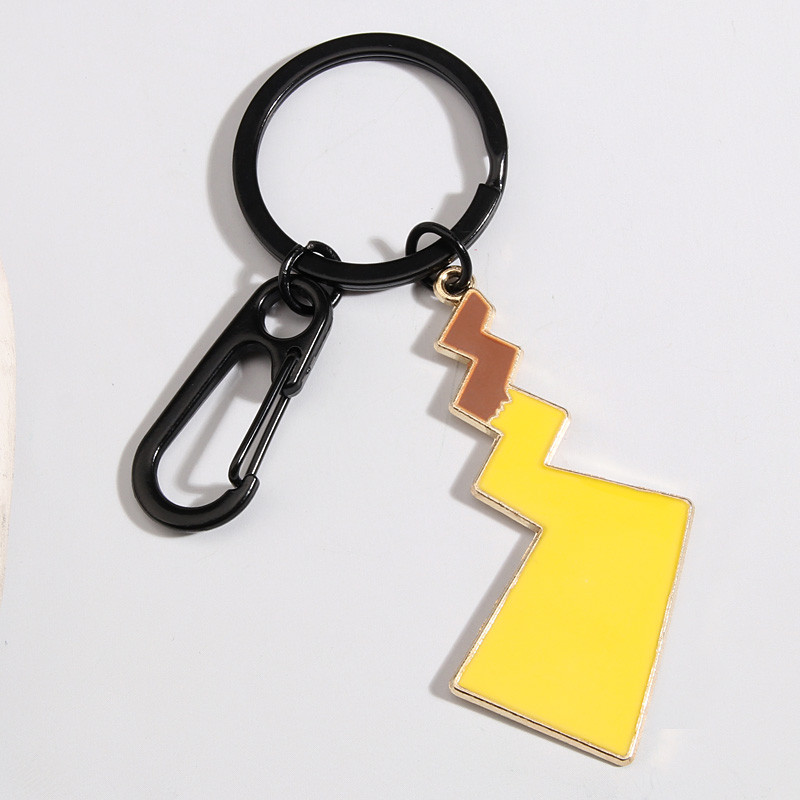 Μπρελόκ με ουρά μπρελόκ με σμάλτο καρτούν Μπρελόκ Κεραυνός Μπρελόκ Αναμνηστικά Δώρα για Γυναίκες Ανδρικές τσάντες Αξεσουάρ DIY Δώρα κοσμημάτων