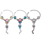 Μόδα Γάμος Ξυπόλητα Σανδάλια Παραλία Κοσμήματα Ποδιών Σέξι Αλυσίδα Ποδιών Γυναικείο μπόχο κρύσταλλο ποδιών για γυναίκες